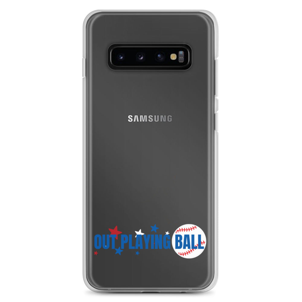 Baseball Clear Case for Samsung®