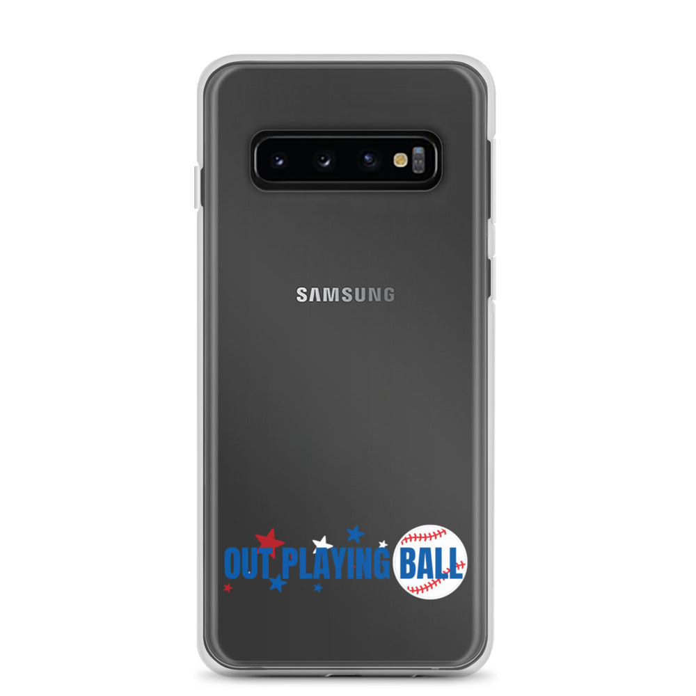 Baseball Clear Case for Samsung®