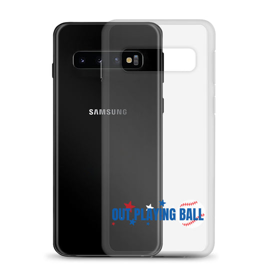 Baseball Clear Case for Samsung®