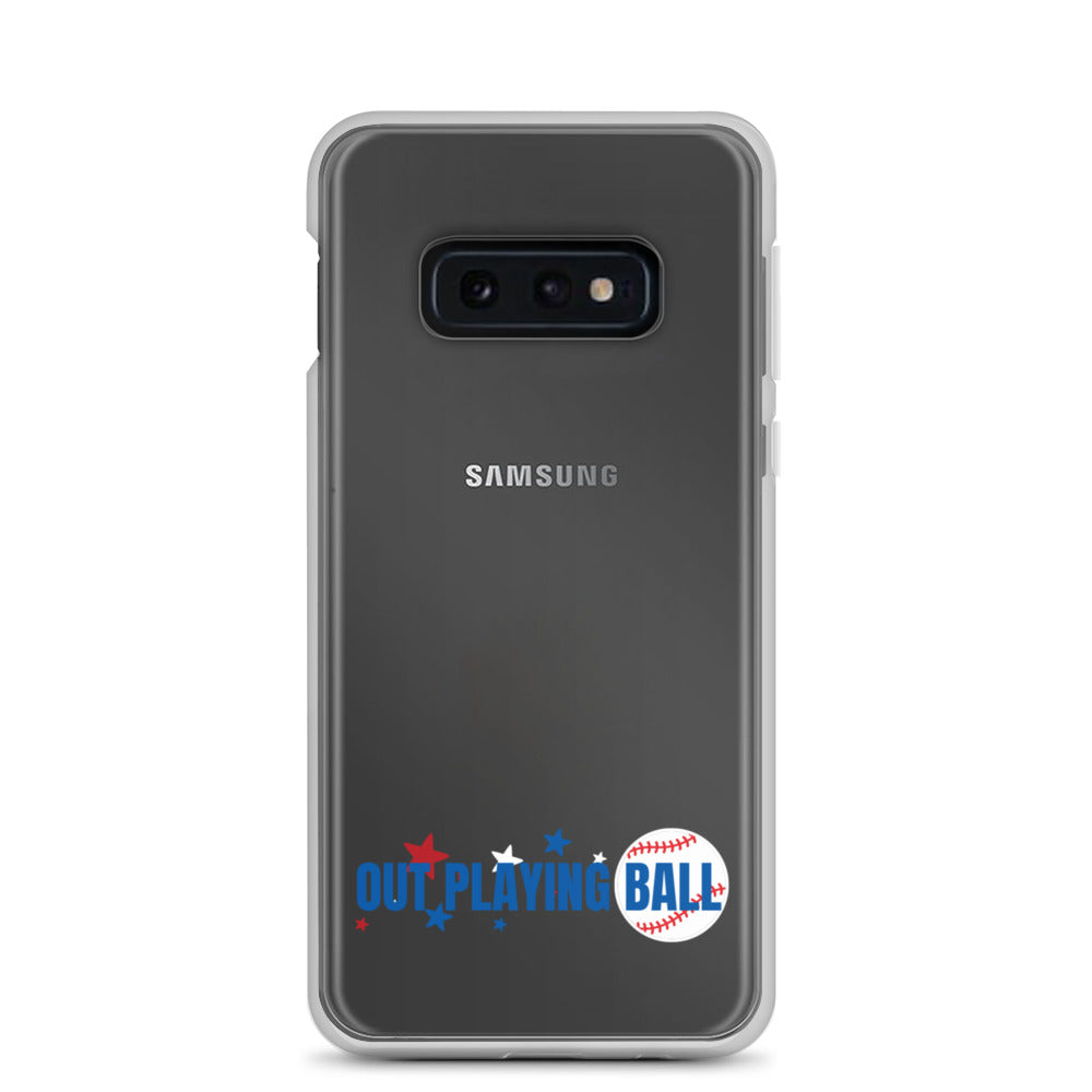 Baseball Clear Case for Samsung®