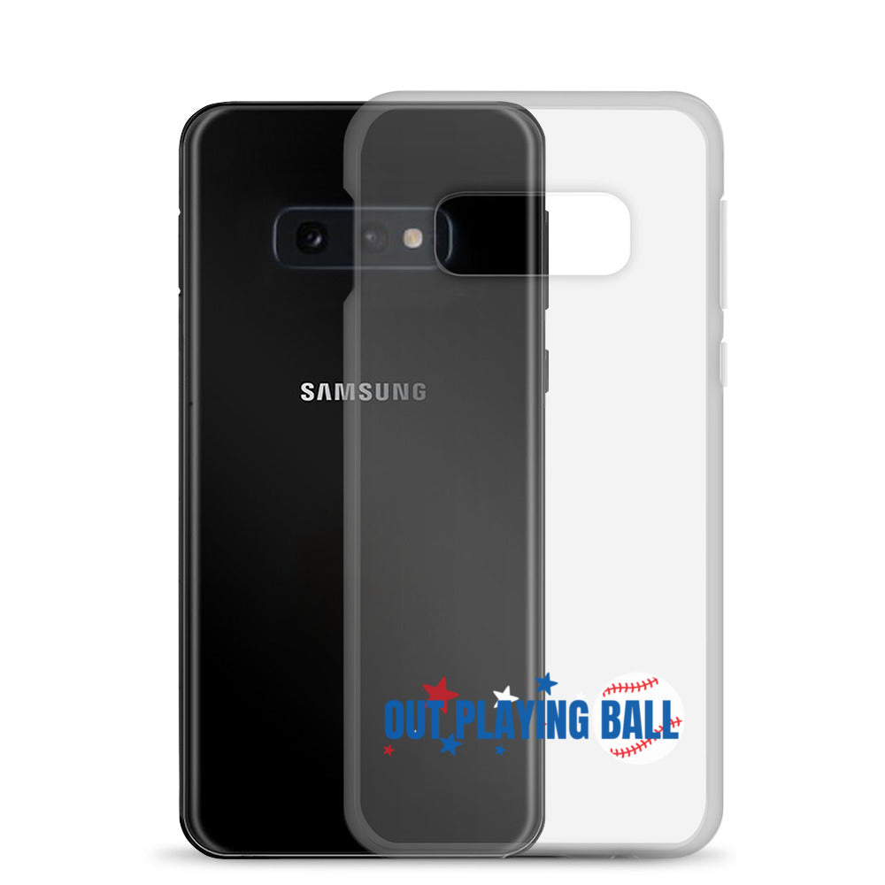 Baseball Clear Case for Samsung®