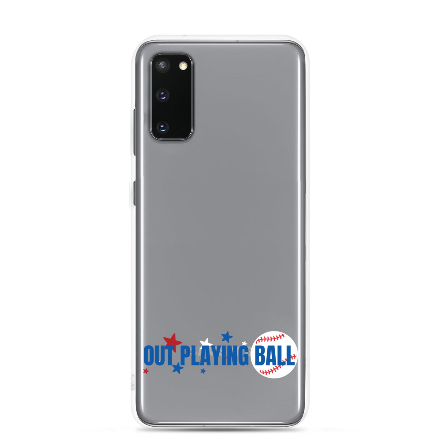 Baseball Clear Case for Samsung®