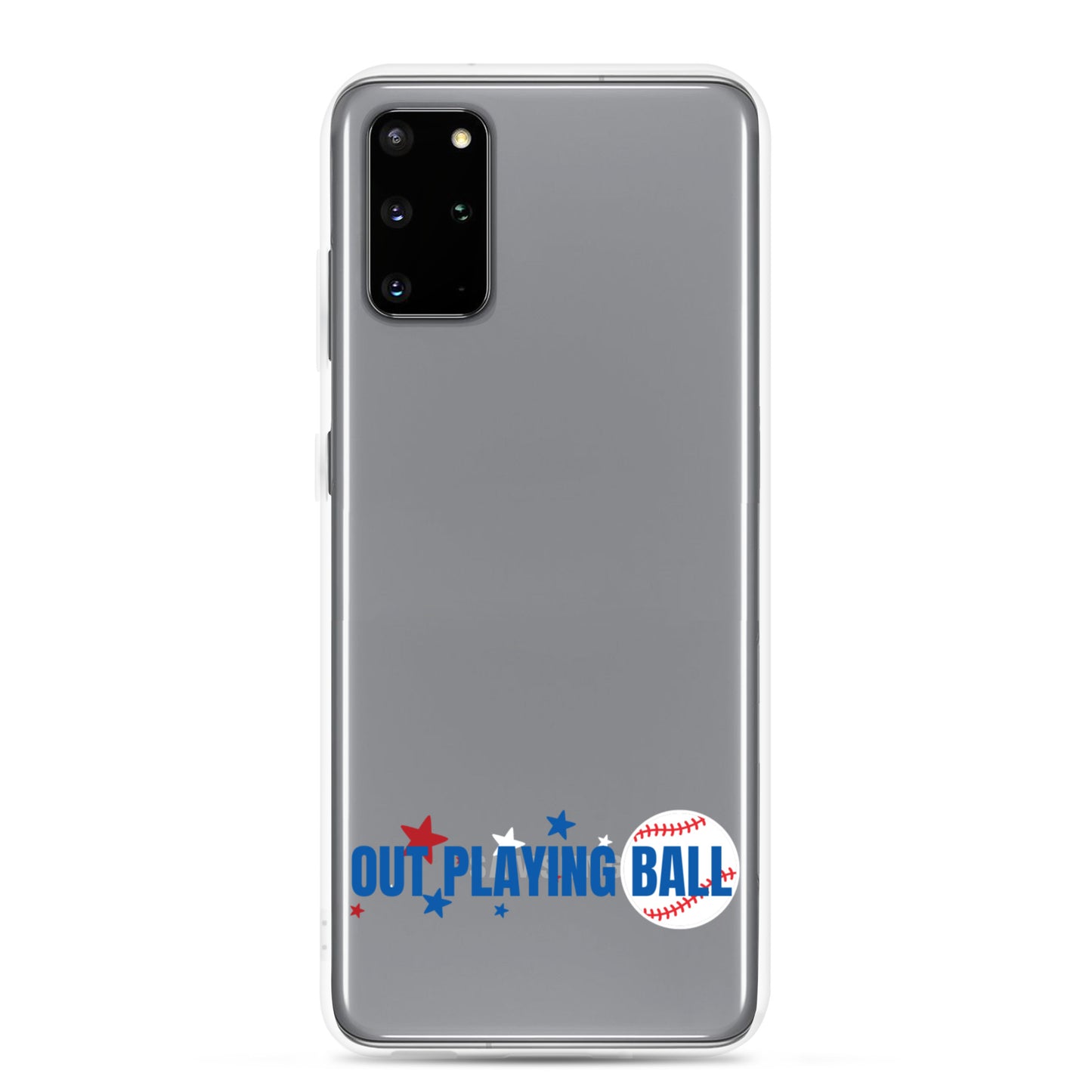 Baseball Clear Case for Samsung®