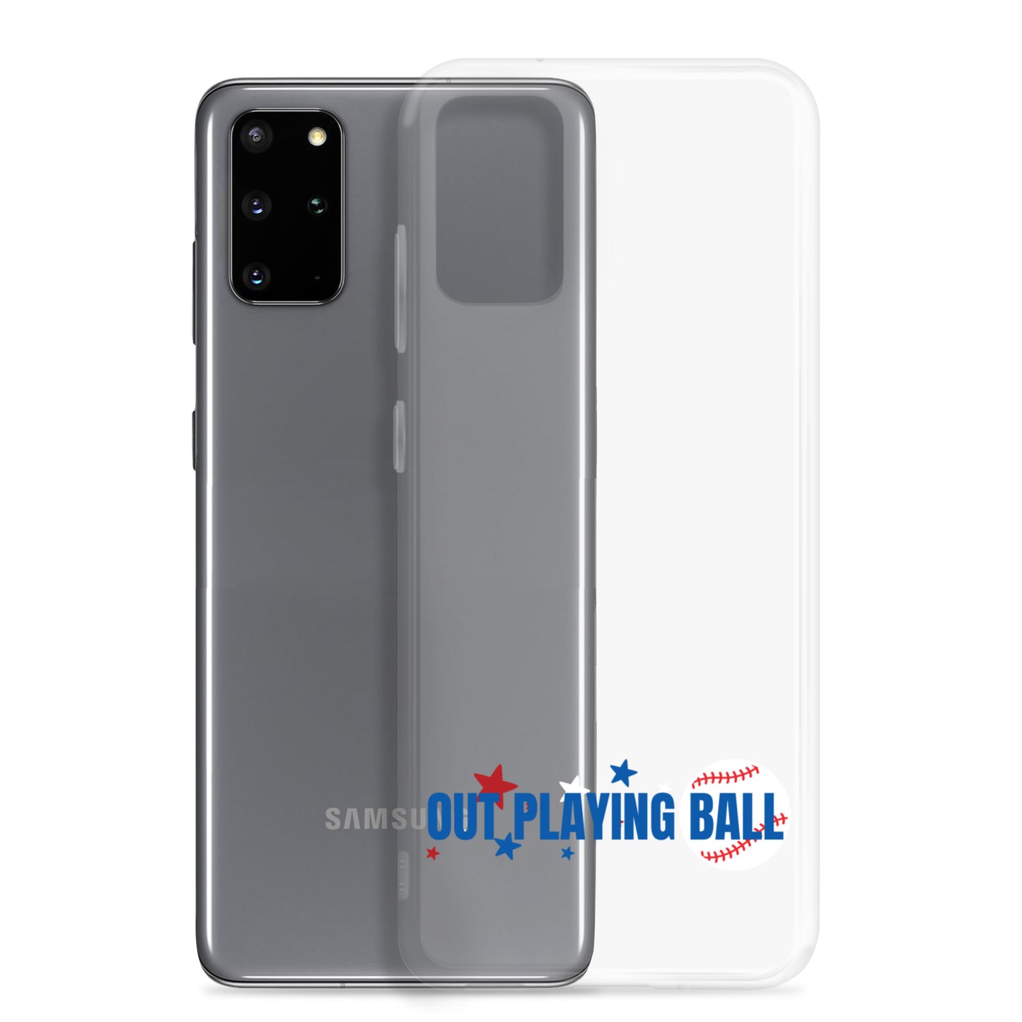 Baseball Clear Case for Samsung®