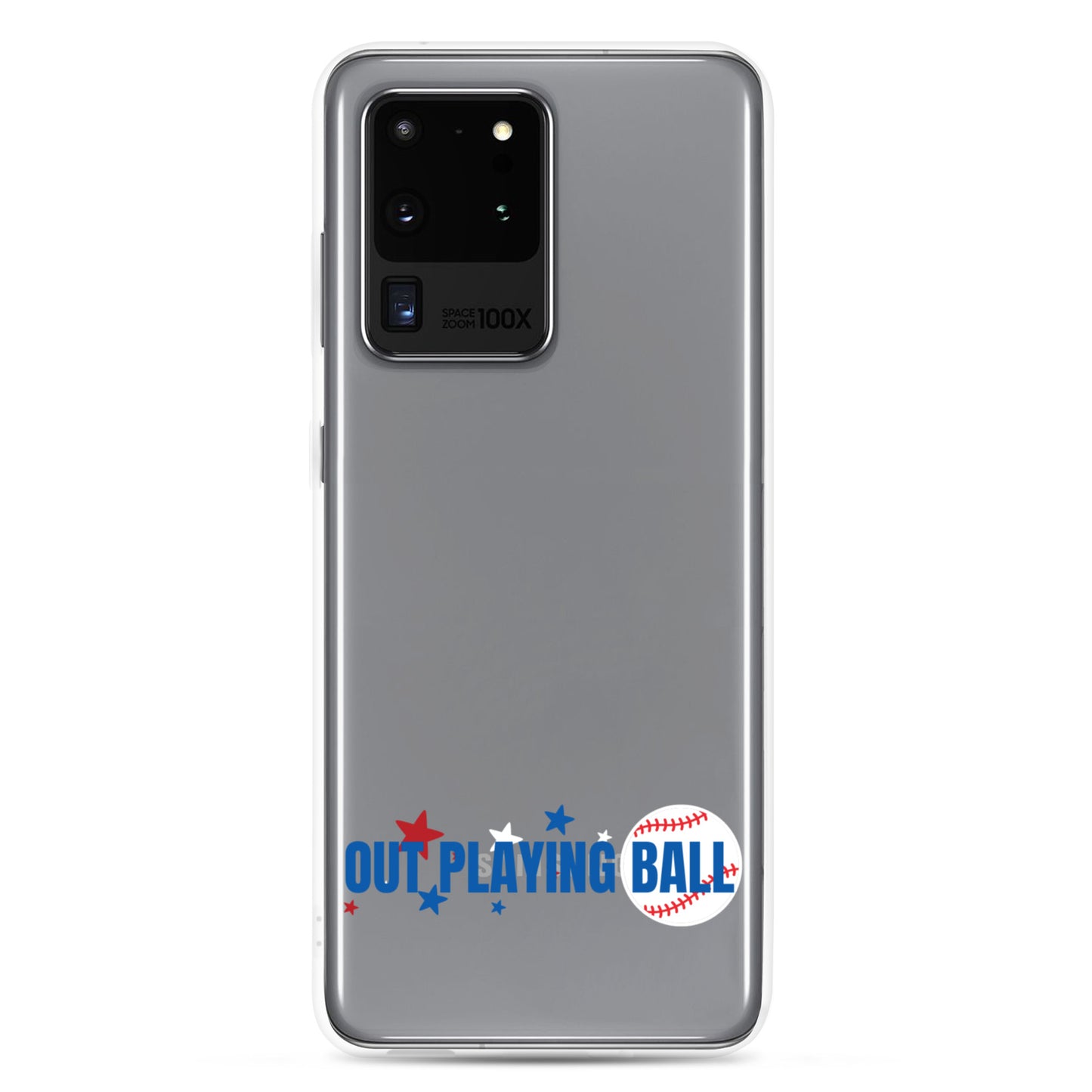 Baseball Clear Case for Samsung®