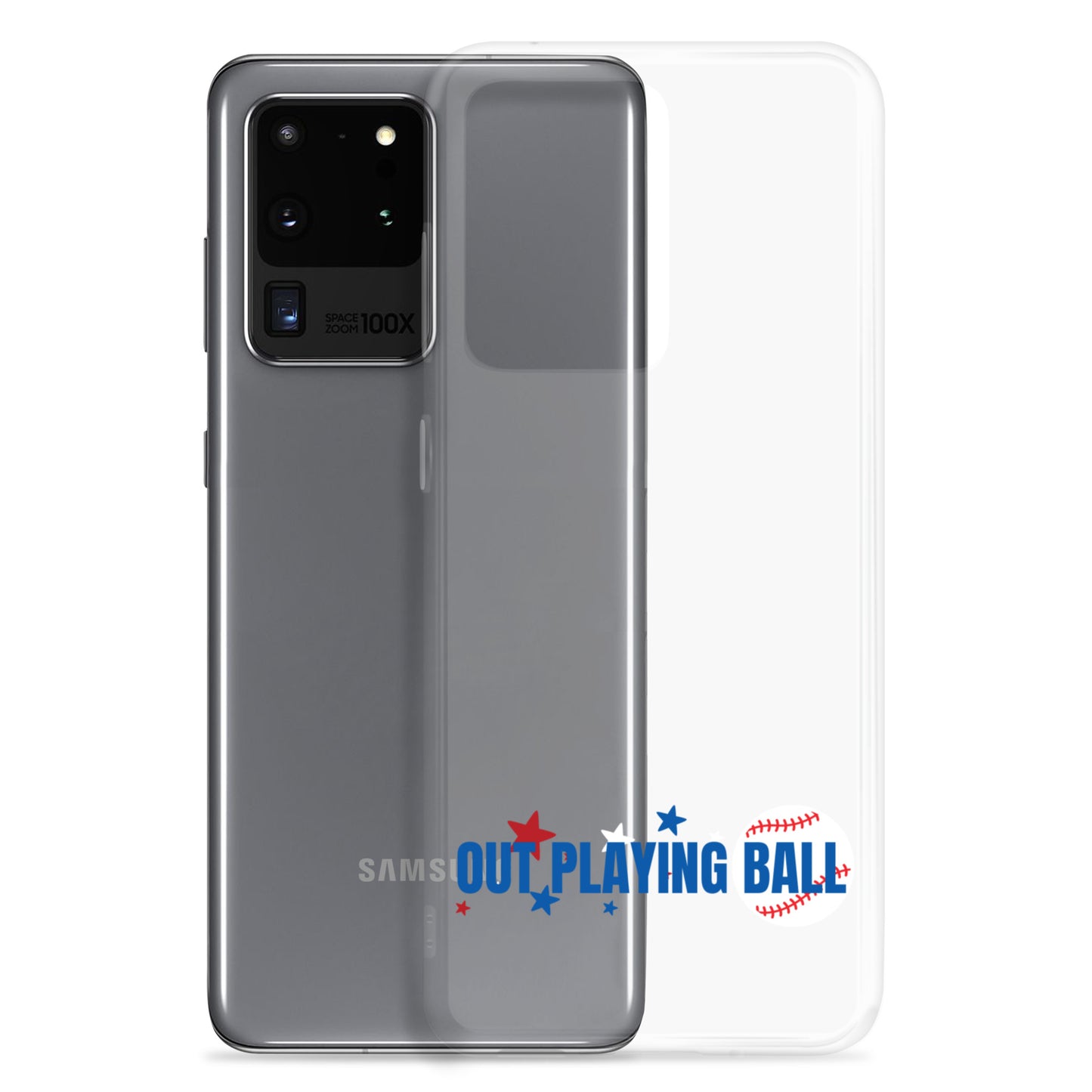 Baseball Clear Case for Samsung®