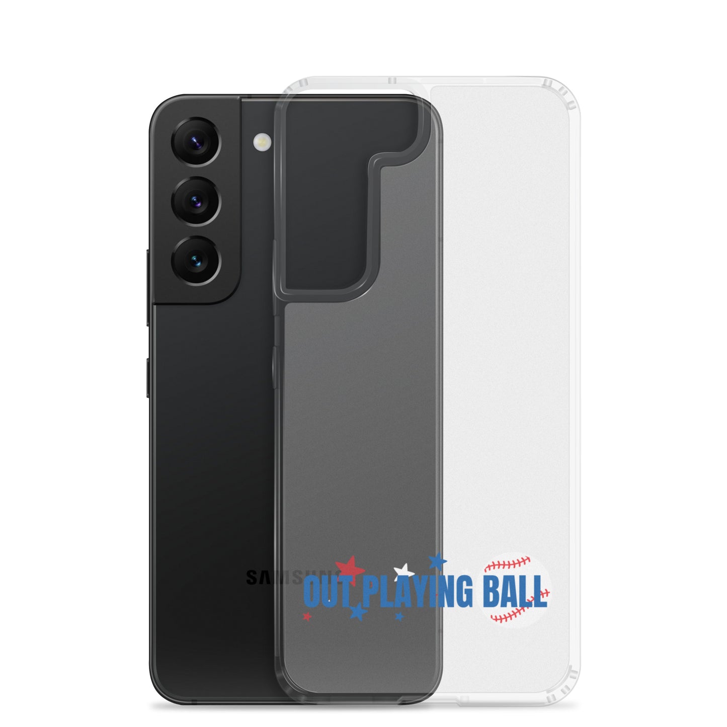 Baseball Clear Case for Samsung®