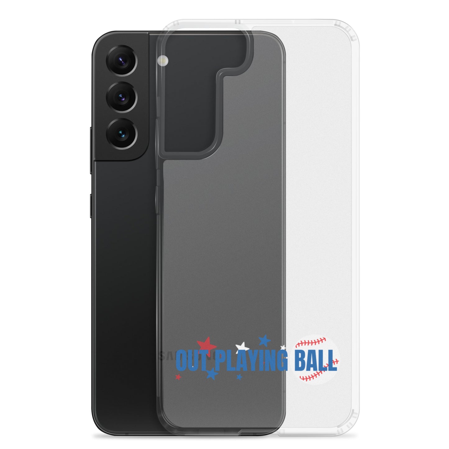 Baseball Clear Case for Samsung®