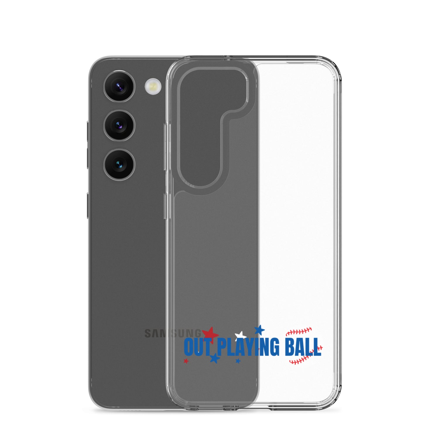 Baseball Clear Case for Samsung®