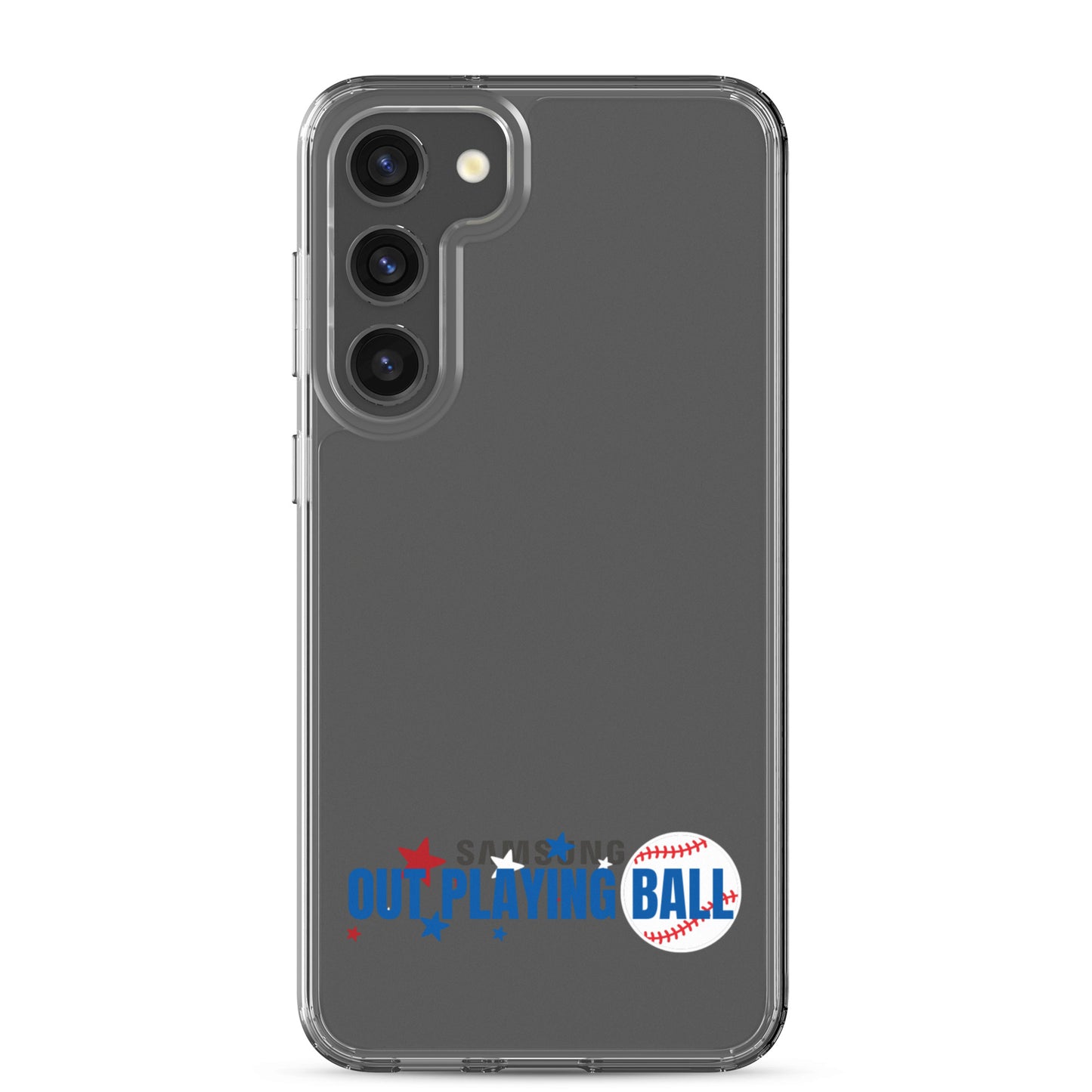 Baseball Clear Case for Samsung®