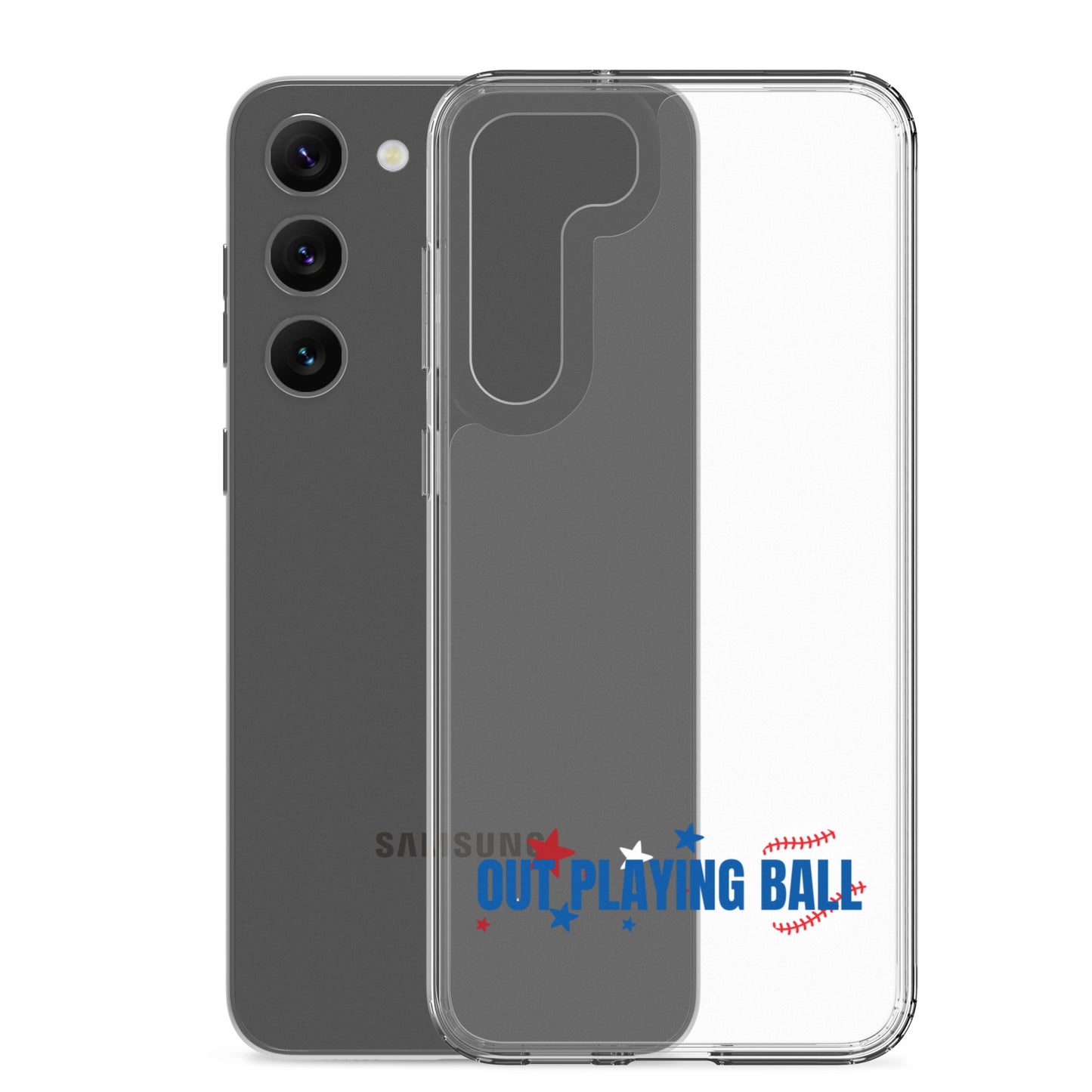 Baseball Clear Case for Samsung®