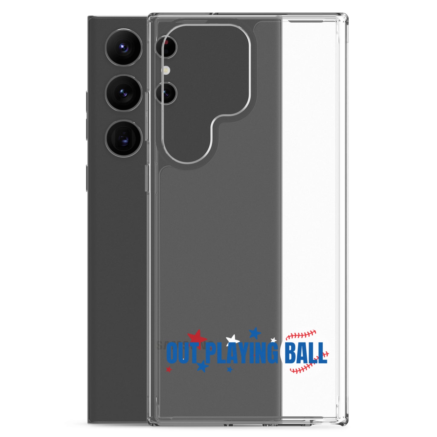 Baseball Clear Case for Samsung®