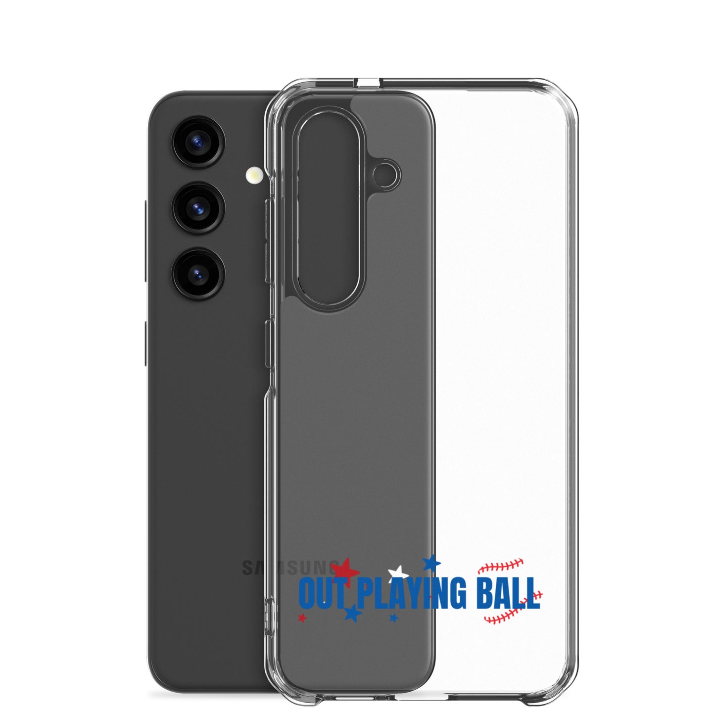 Baseball Clear Case for Samsung®