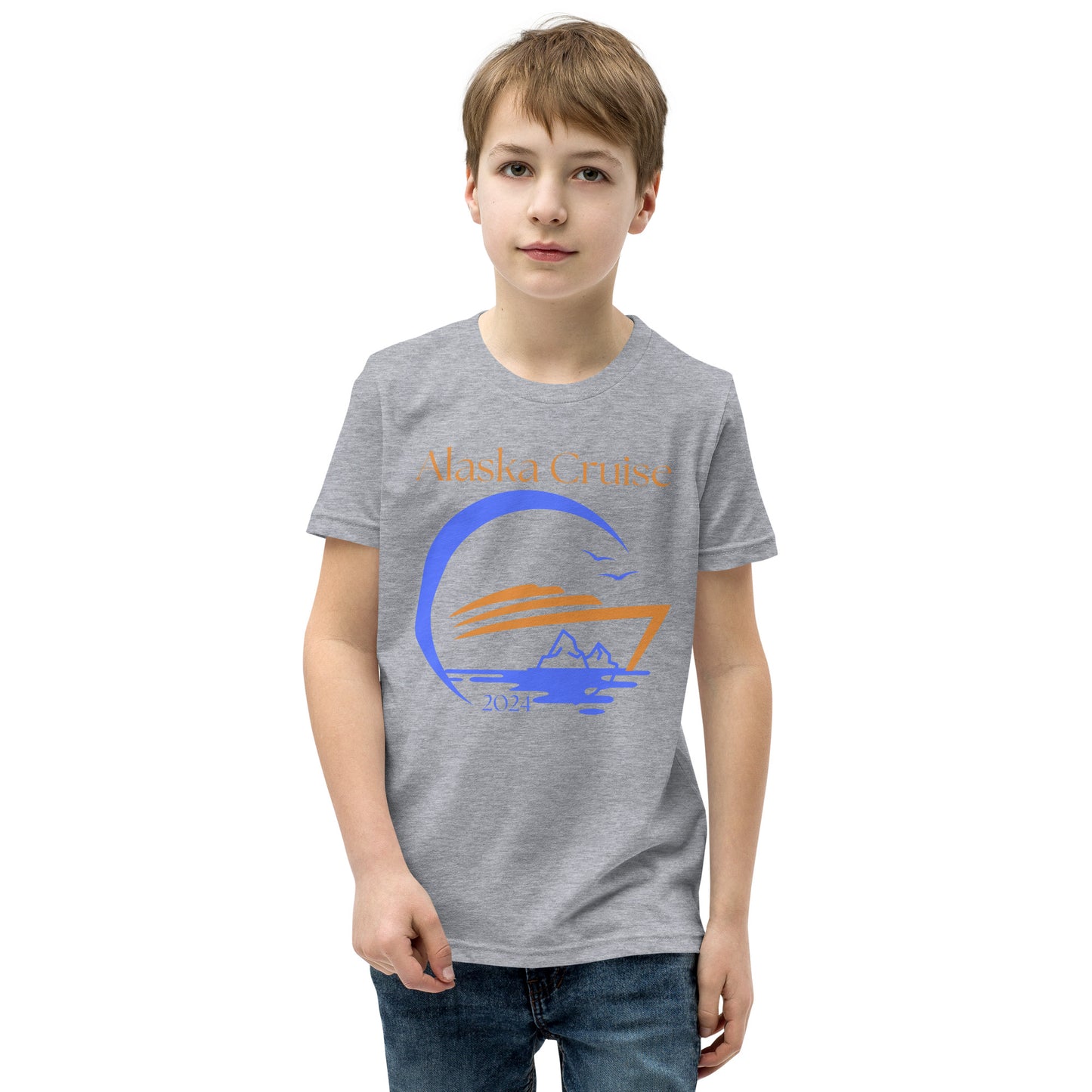 Youth Alaska Cruise 2024 Short Sleeve T-Shirt