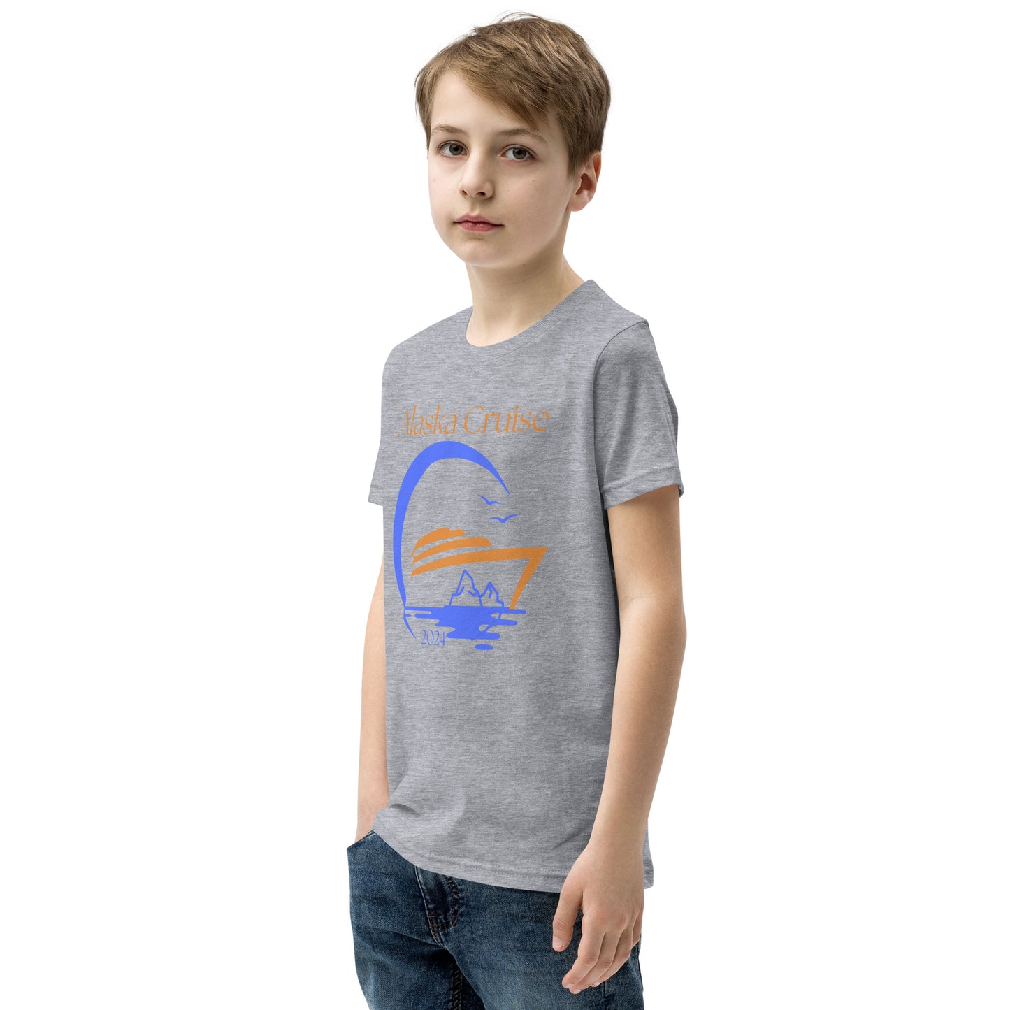 Youth Alaska Cruise 2024 Short Sleeve T-Shirt