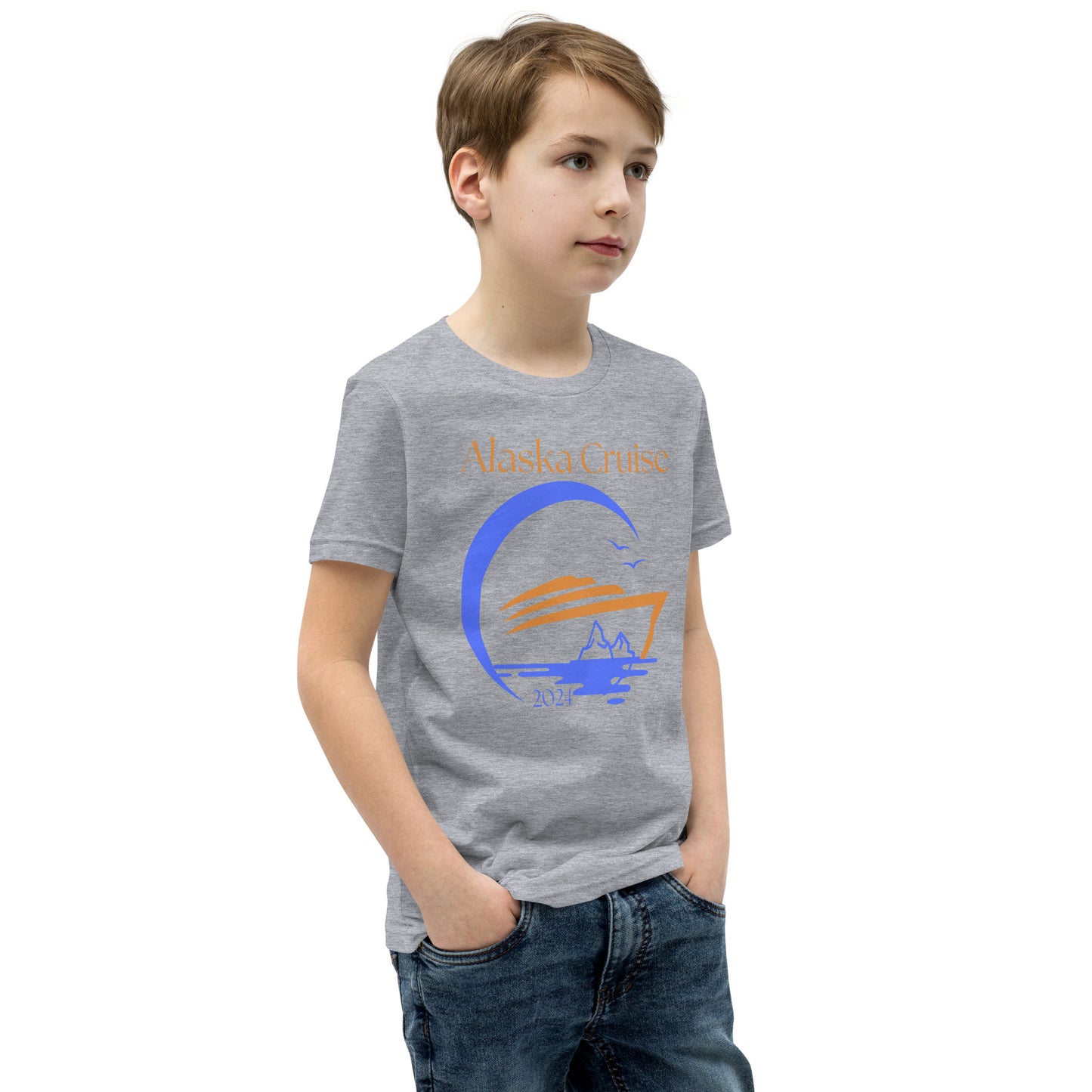 Youth Alaska Cruise 2024 Short Sleeve T-Shirt