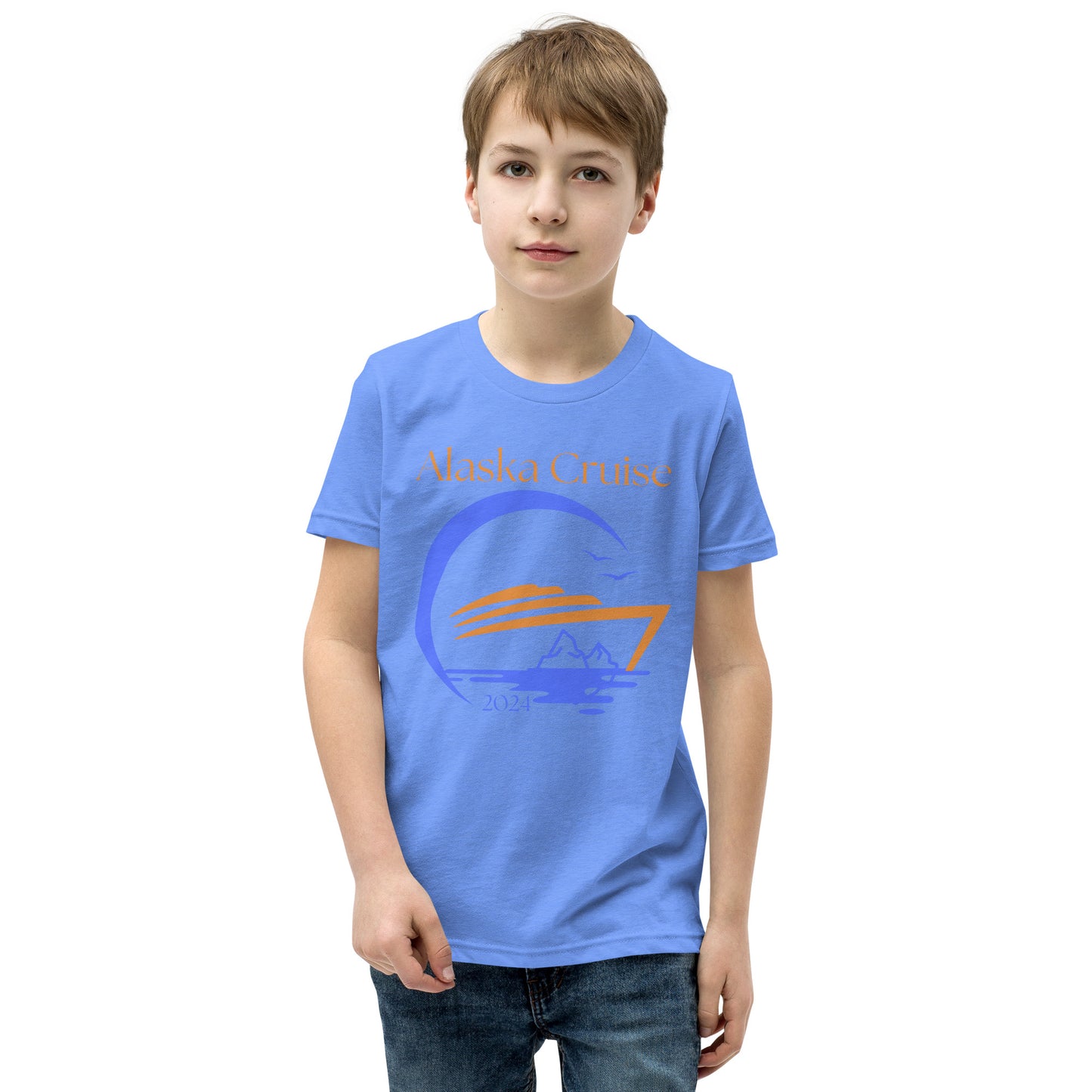 Youth Alaska Cruise 2024 Short Sleeve T-Shirt