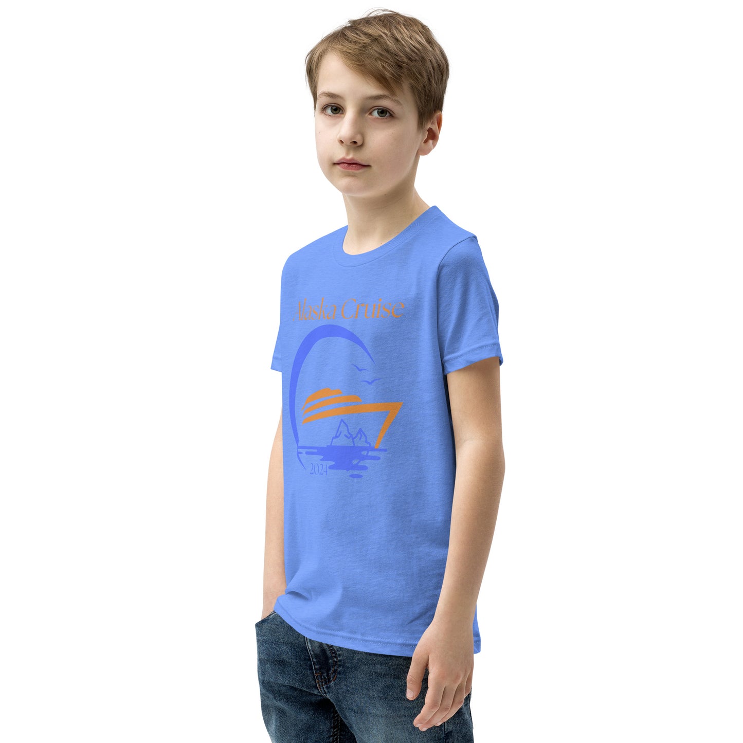 Youth Alaska Cruise 2024 Short Sleeve T-Shirt