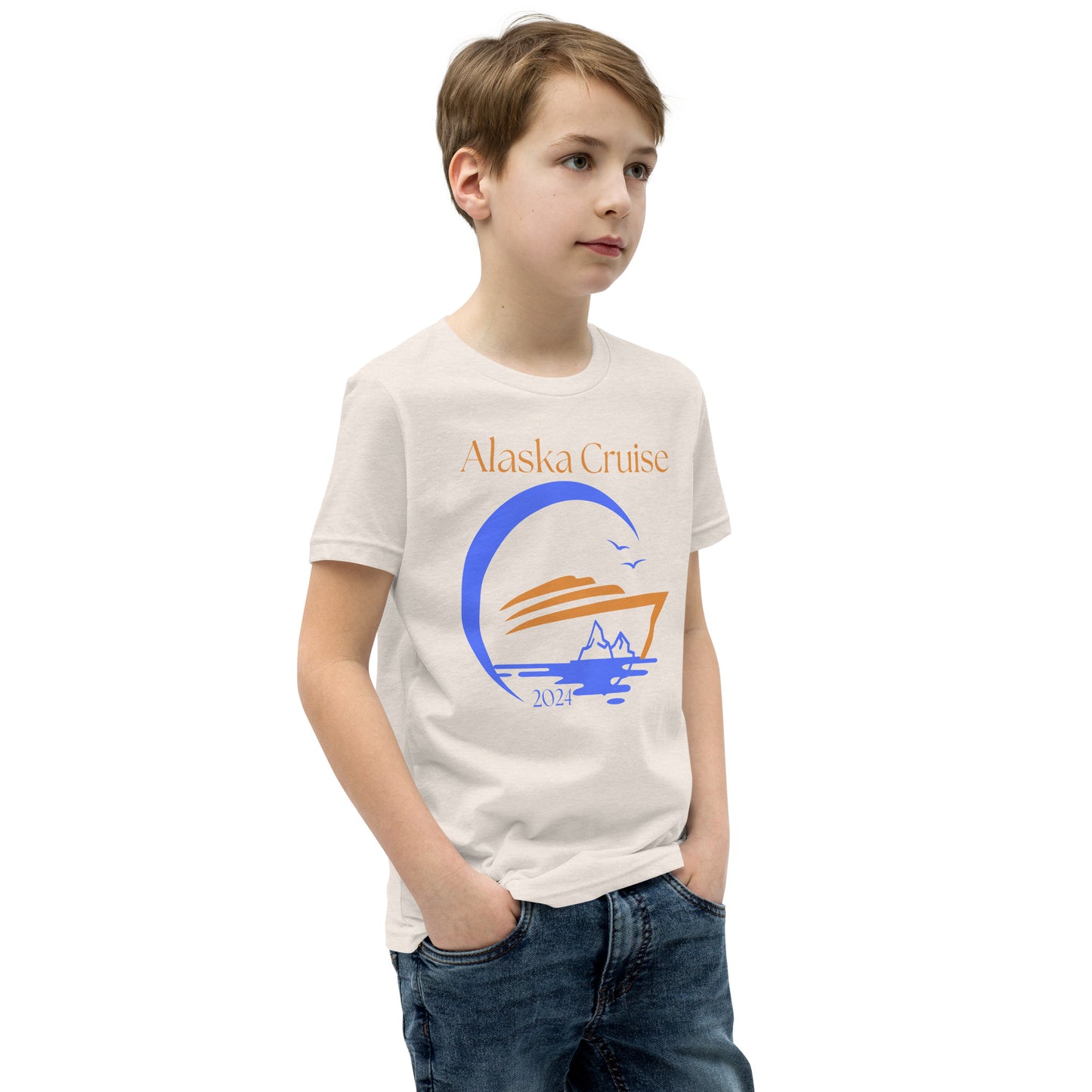 Youth Alaska Cruise 2024 Short Sleeve T-Shirt