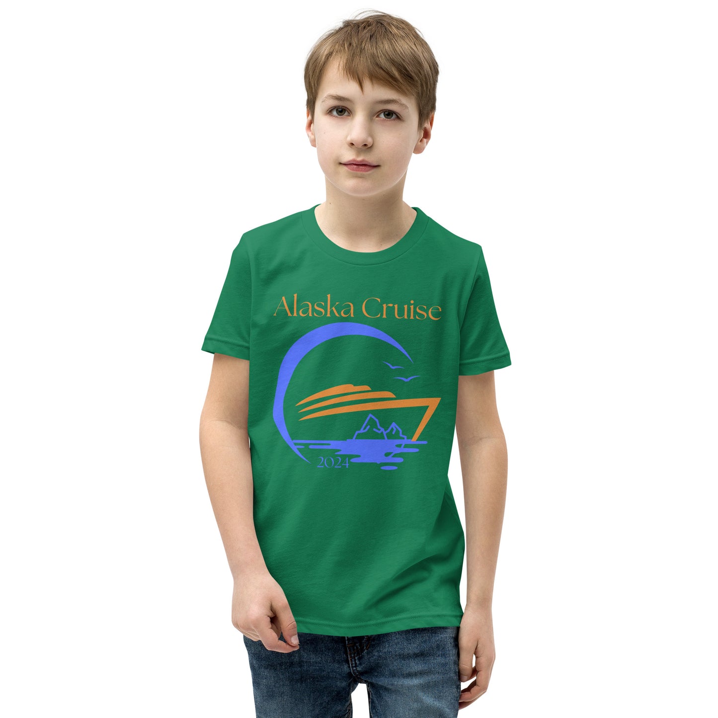 Youth Alaska Cruise 2024 Short Sleeve T-Shirt