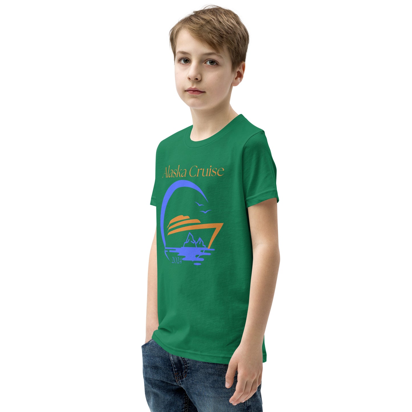 Youth Alaska Cruise 2024 Short Sleeve T-Shirt