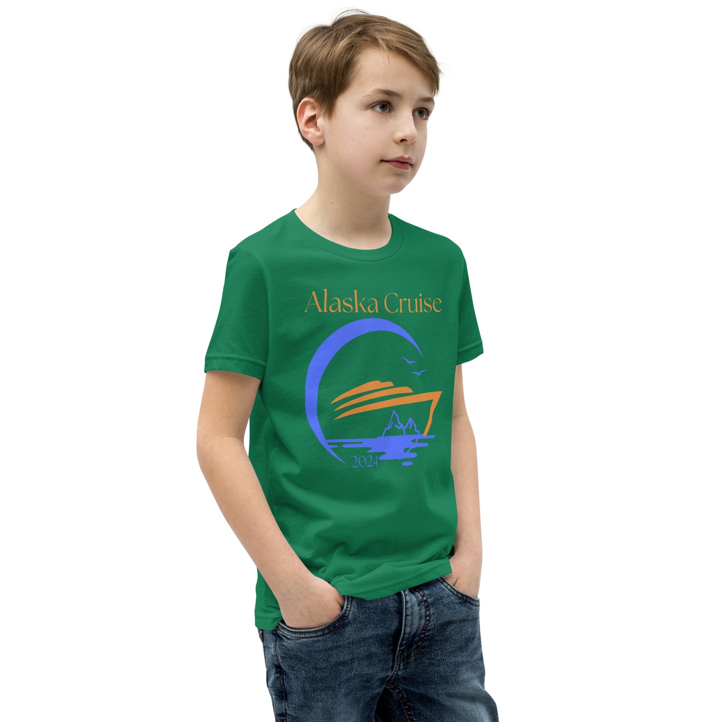 Youth Alaska Cruise 2024 Short Sleeve T-Shirt