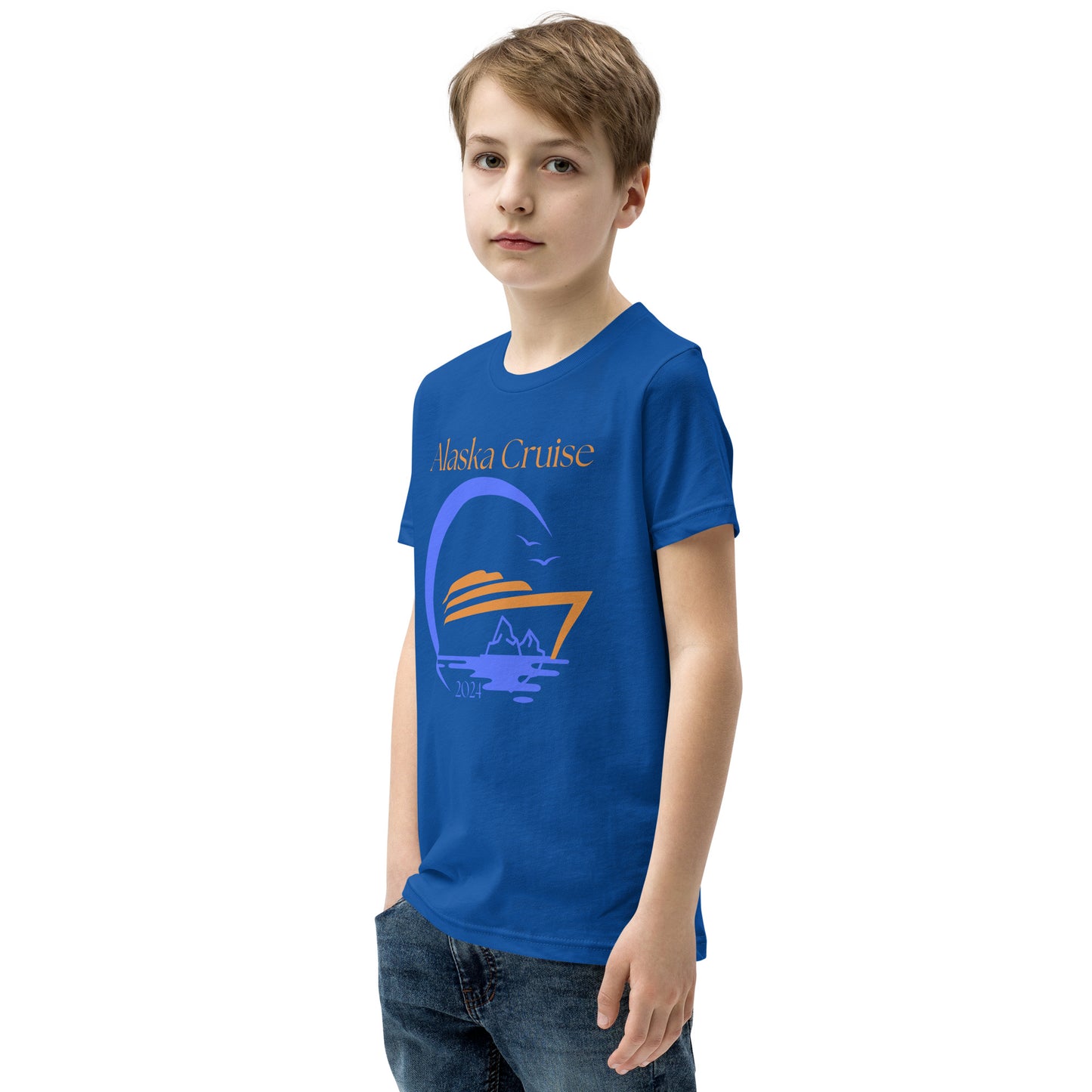 Youth Alaska Cruise 2024 Short Sleeve T-Shirt