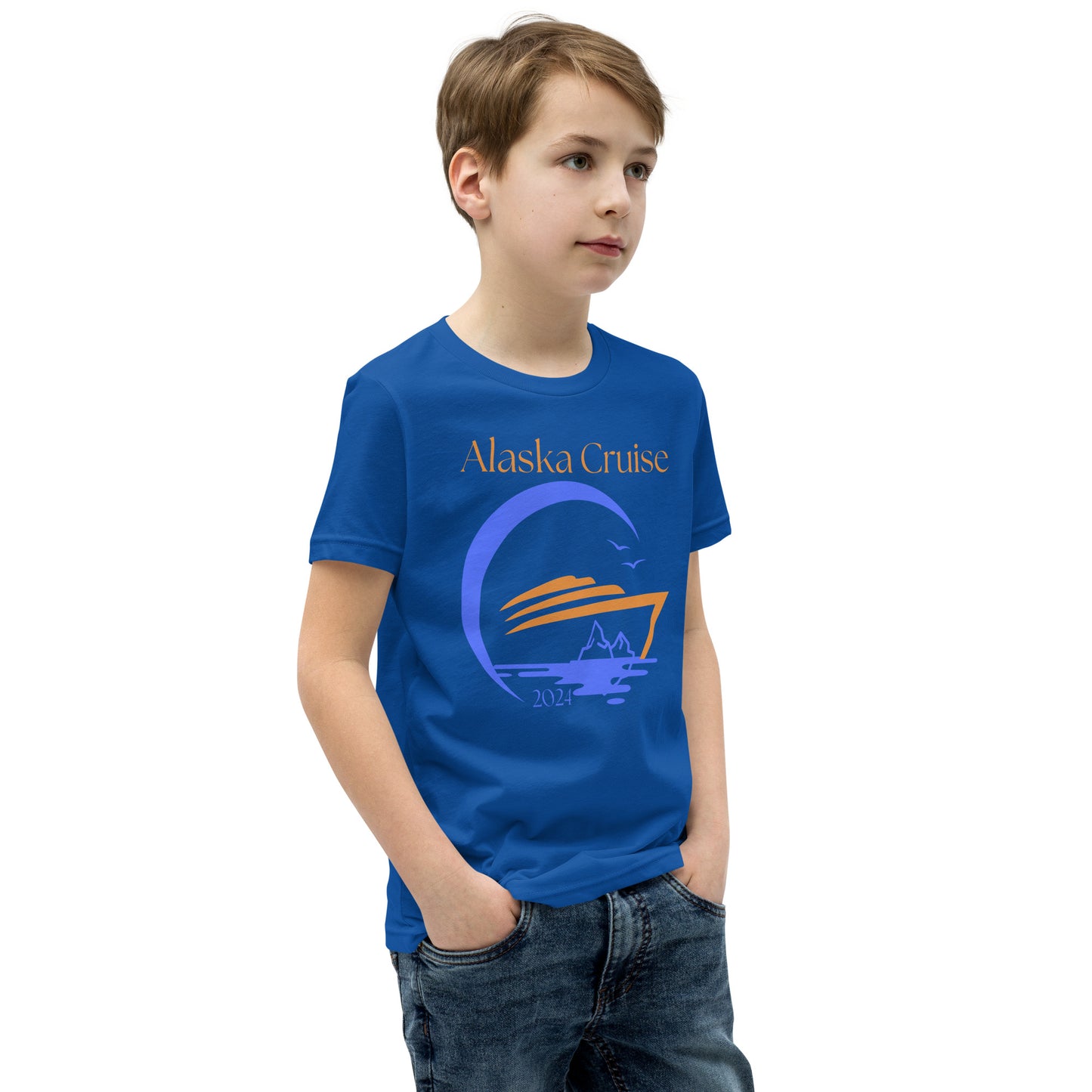 Youth Alaska Cruise 2024 Short Sleeve T-Shirt