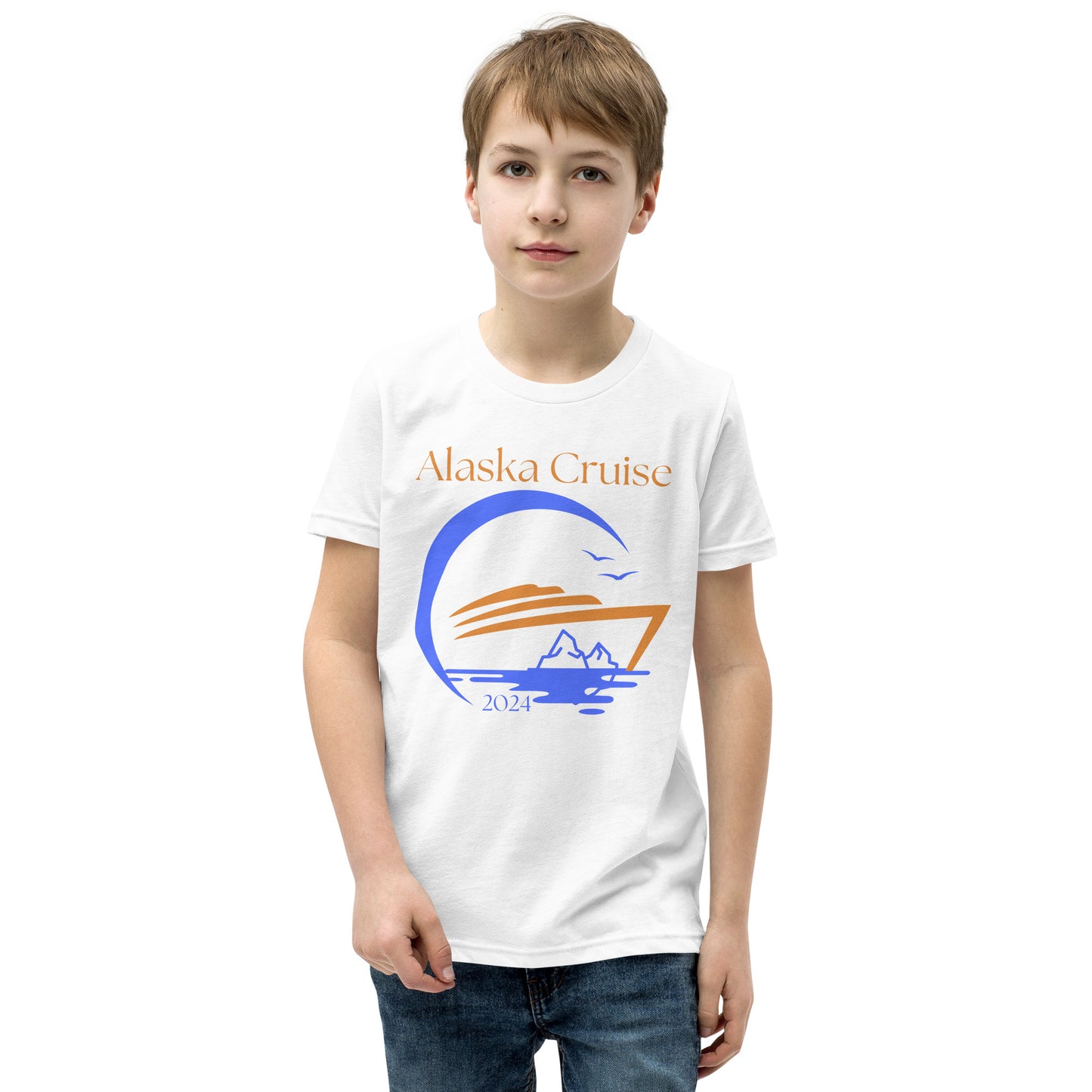 Youth Alaska Cruise 2024 Short Sleeve T-Shirt