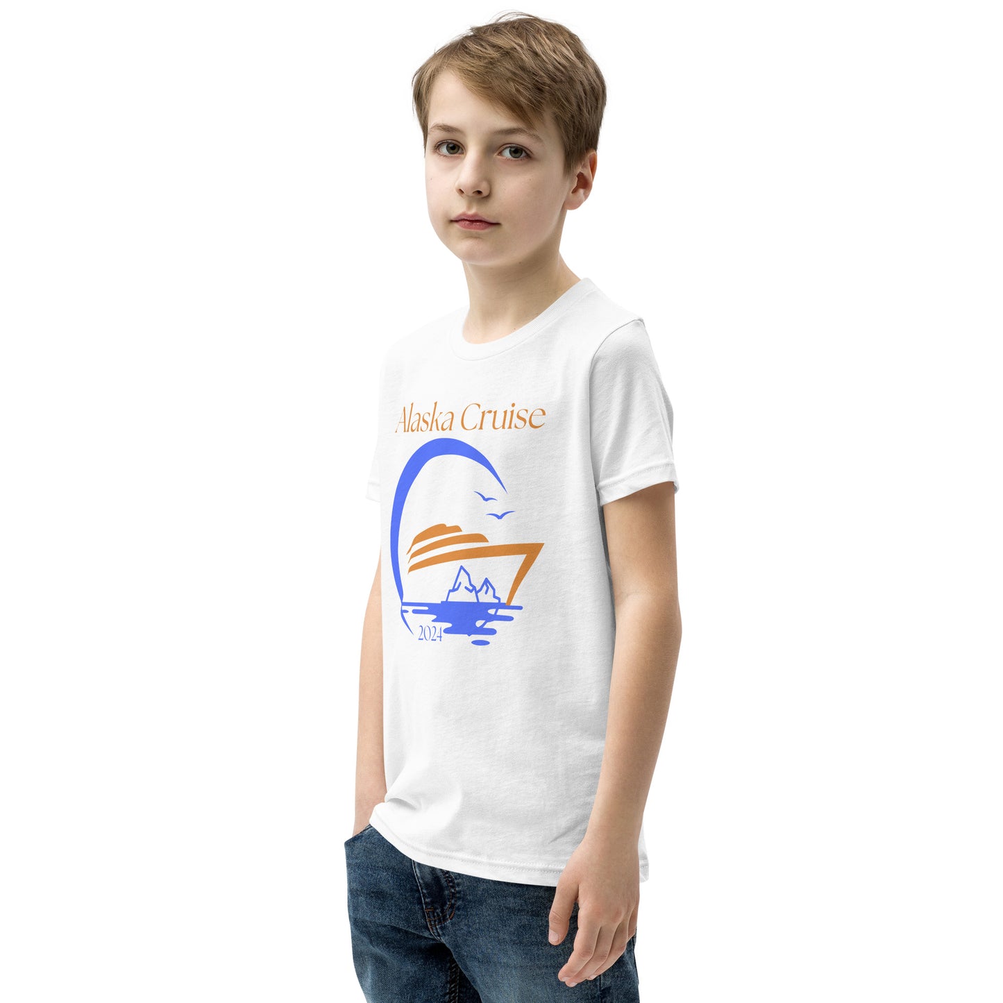 Youth Alaska Cruise 2024 Short Sleeve T-Shirt