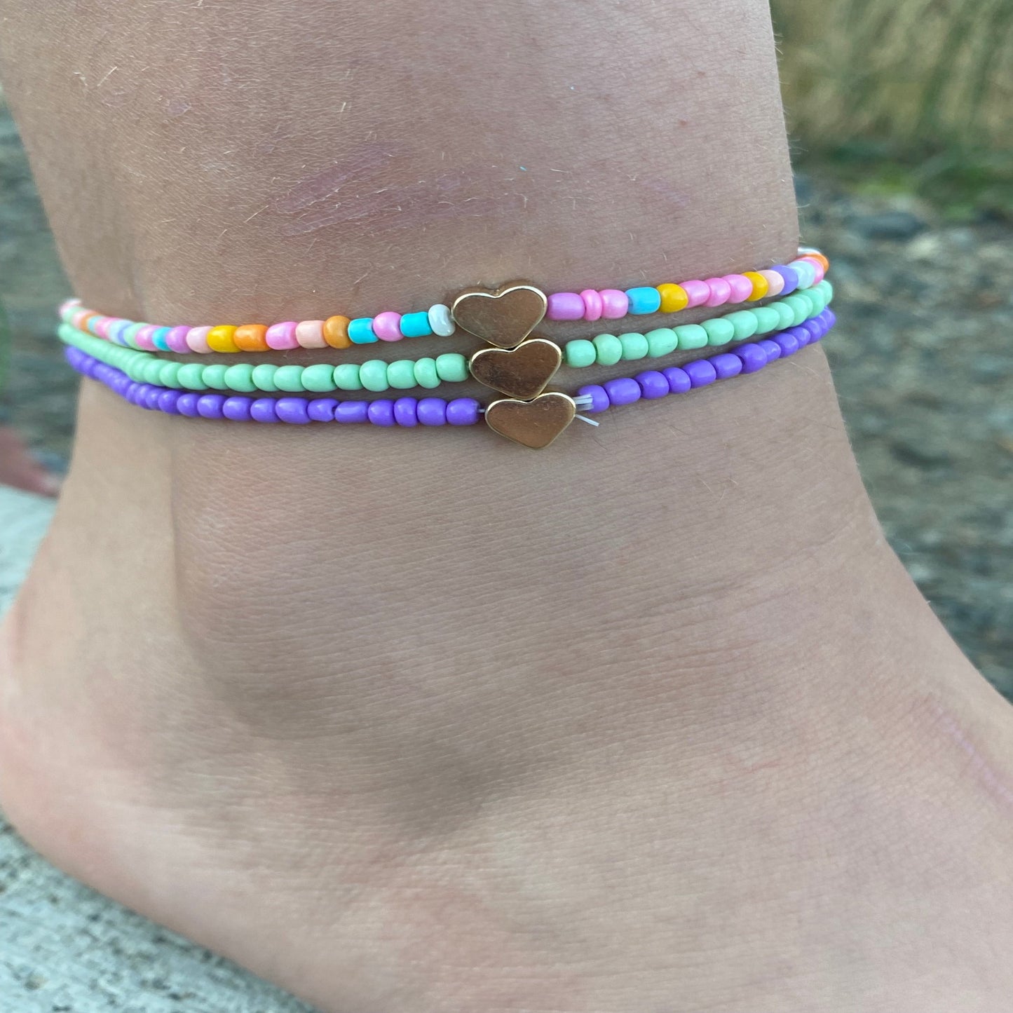 The Heart Anklet