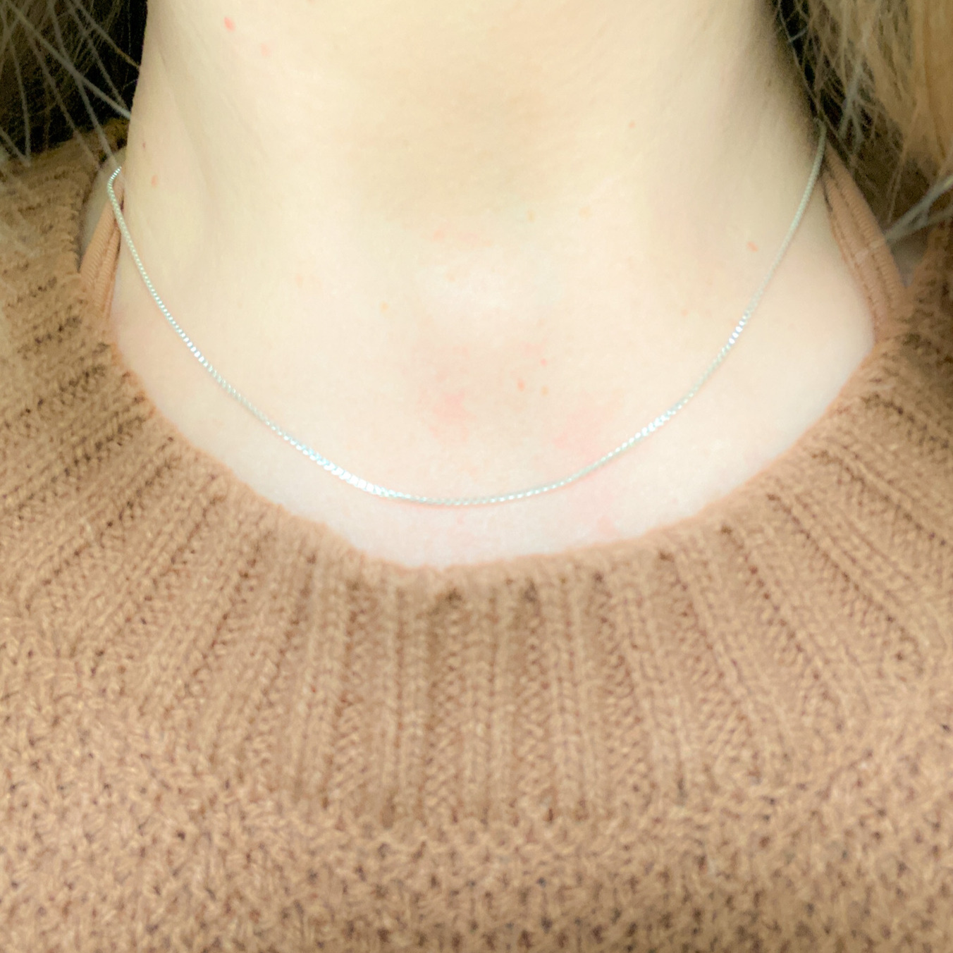 The Boxed Sterling Silver Necklace 16"